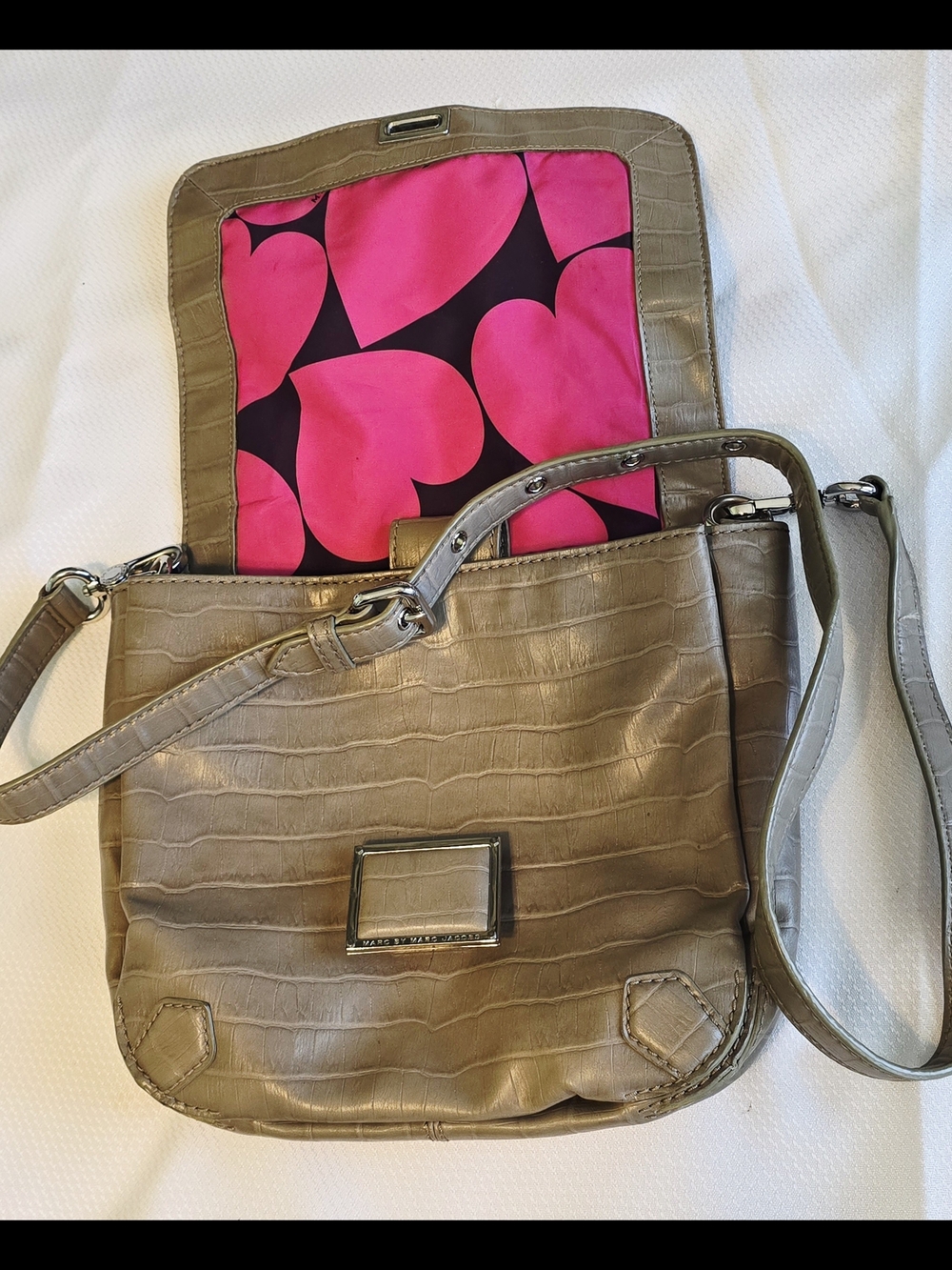 Marc By Marc Jacobs Grey Messanger Bag - Picture 10 of 12